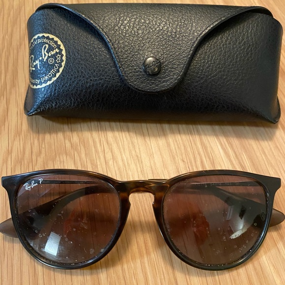 RayBan Erika Polarized Sunglasses - Picture 1 of 4